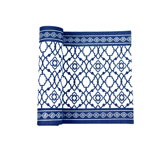 Rans Cotton Vintage Table Runner - Indigo Tristar Online