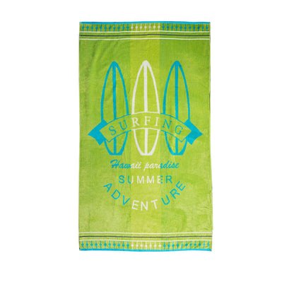 Rans Premium Cotton Jacquard Beach Towel Surfing Tristar Online