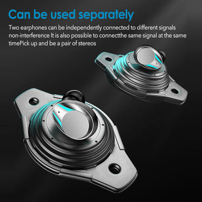 M41 TWS Bluetooth V5.3 Headphone Sports Cyberpunk Earphone HiFi Stereo LED Display Tristar Online