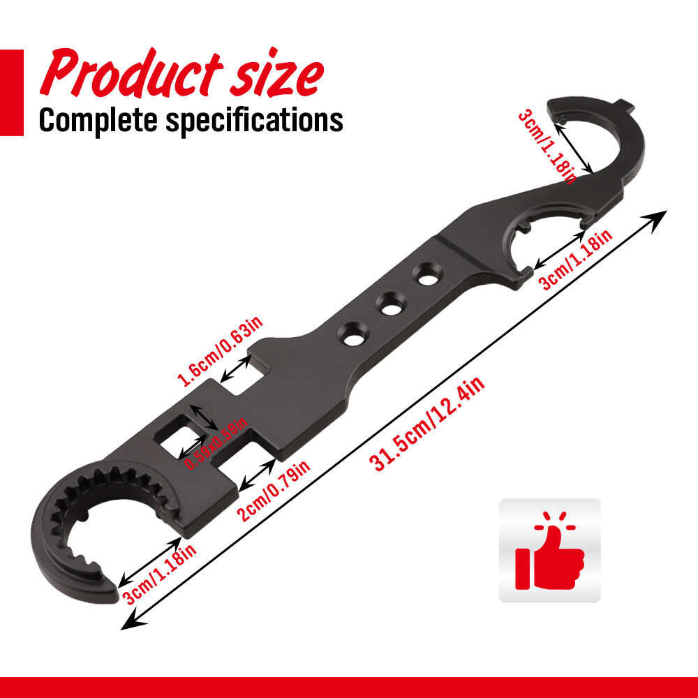 12inch Multipurpose Wrench Tool Bottle Opener Repair Tools Spanner Portable Tristar Online