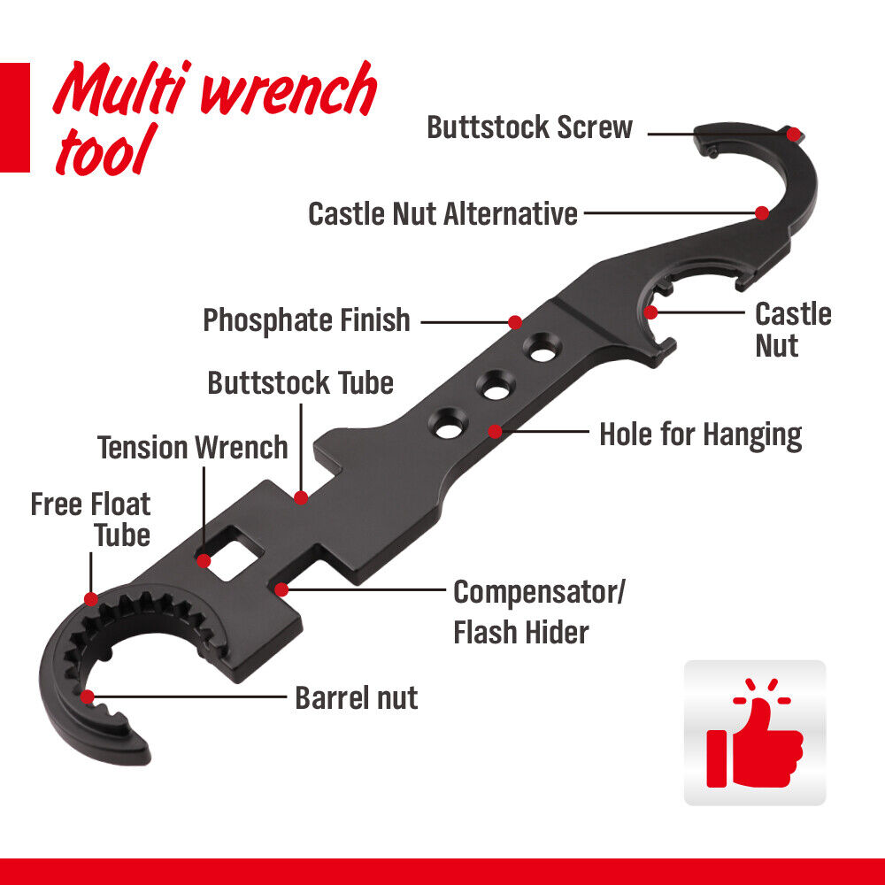 12inch Multipurpose Wrench Tool Bottle Opener Repair Tools Spanner Portable Tristar Online