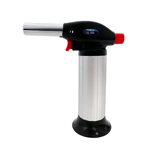 600ML Butane Torch Gas Blow Jet Lighter Refillable Soldering Gun Flame Heat BBQ Tristar Online