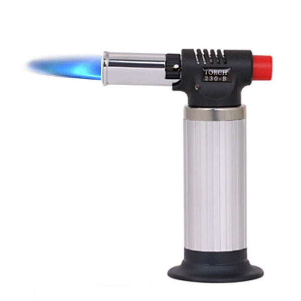 Butane Torch Gas Blow Jet Lighter Refillable Soldering Gun Flame Heat Food BBQ Tristar Online
