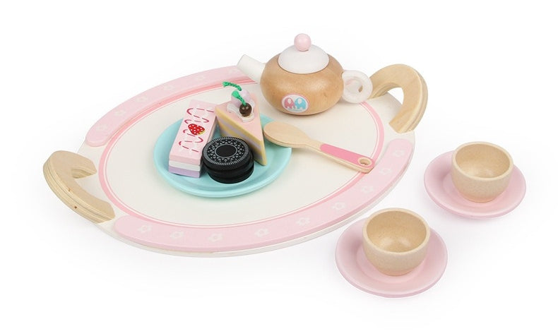 Kids Wooden Kitchen Tea Set Pretend Play Tristar Online