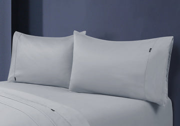 1000tc egyptian cotton pillowcase pair silver Tristar Online