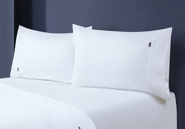 1000tc egyptian cotton pillowcase pair white Tristar Online