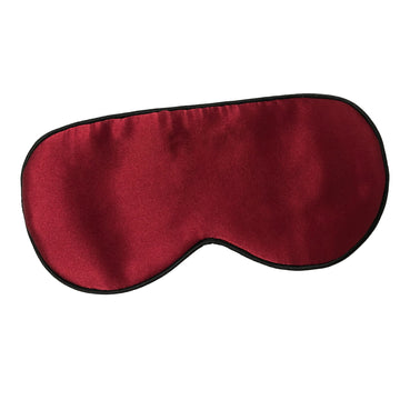 100 silk sleep eye mask for women men burgundy Tristar Online