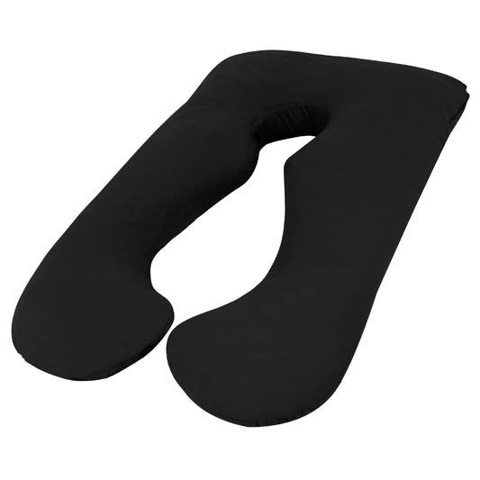 Woolcomfort Aus Made Maternity Pregnancy Nursing Sleeping Body Pillow Pillowcase Included Black Tristar Online