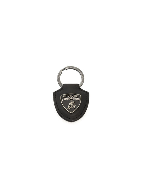 Black Lacquered Shield Logo Keyring One Size Men Tristar Online