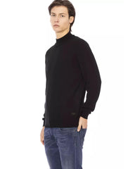 Baldinini Monogram Turtleneck Sweater L Men Tristar Online