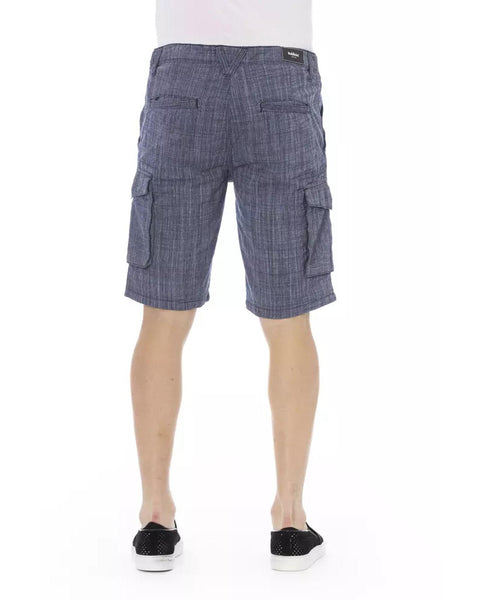Cargo Shorts with Front Zipper and Button Closure W38 US Men Tristar Online