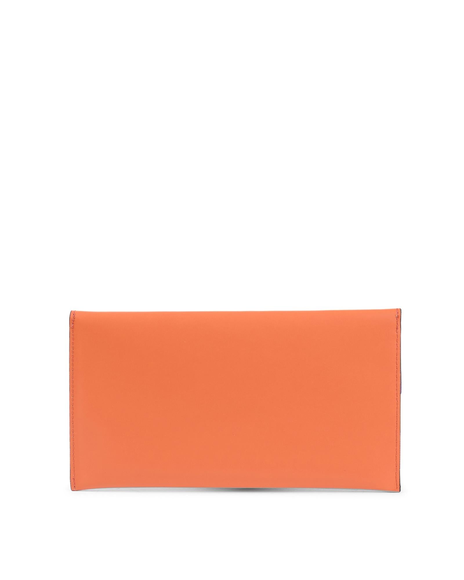 Italian Leather Envelope Clutch - One Size Tristar Online