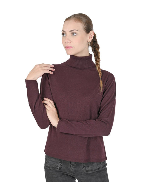 Exquisite Cashmere Turtleneck Sweater for Women - S Tristar Online