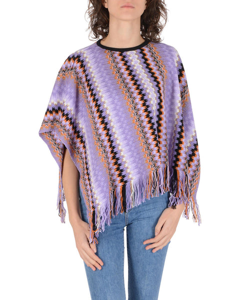 Wool Blend Poncho - One Size Tristar Online