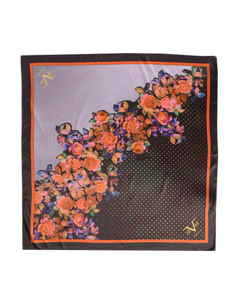 Foulard with Flower Pattern - One Size Tristar Online