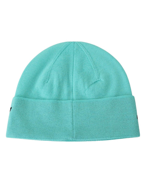 GIVENCHY Beanie Hat with Aquamarine Green Logo One Size Men Tristar Online