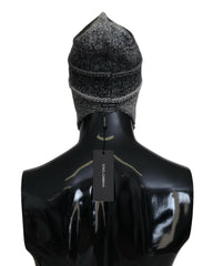 Authentic Dolce &amp; Gabbana Beanie Hat with Logo Details One Size Men Tristar Online