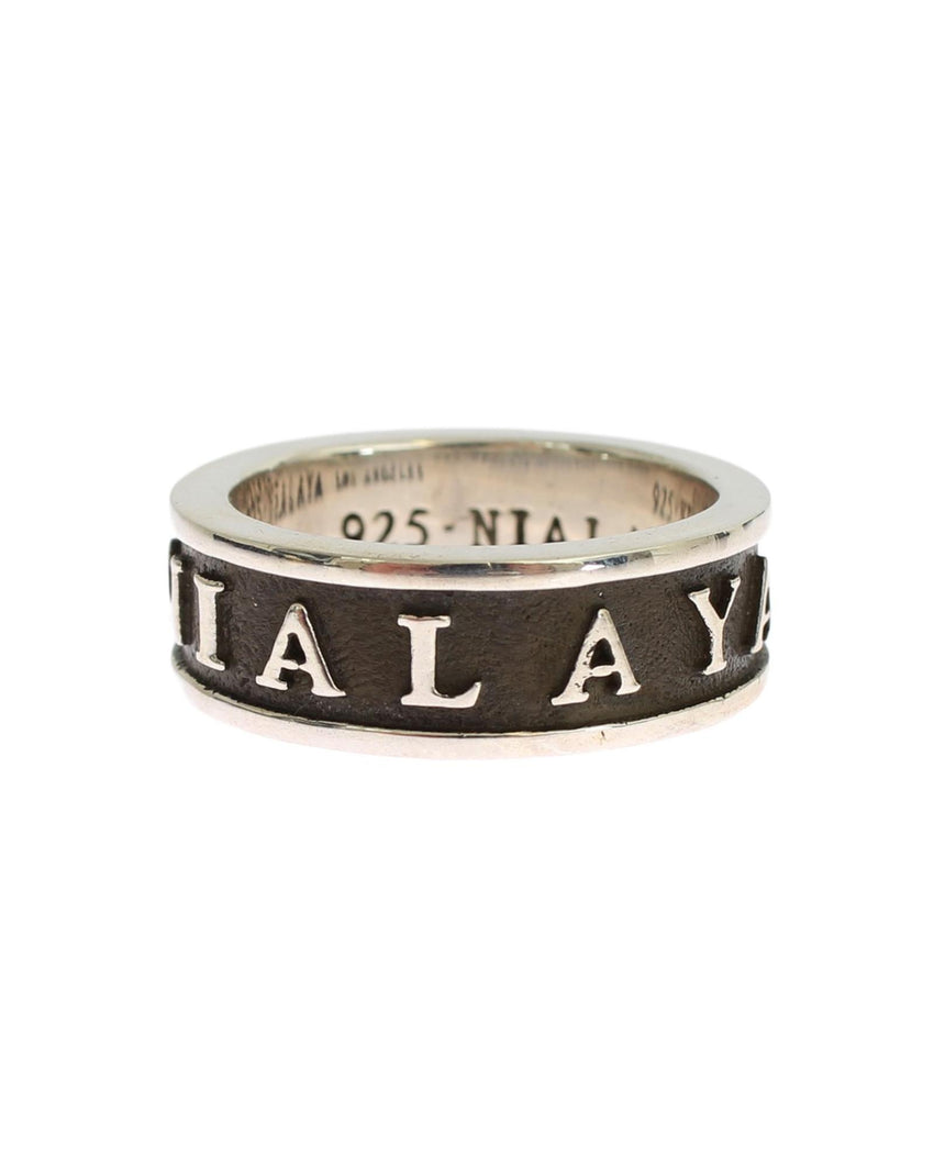 925 Sterling Silver Logo Ring 63 EU Men Tristar Online