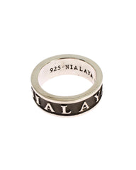 925 Sterling Silver Logo Ring 63 EU Men Tristar Online