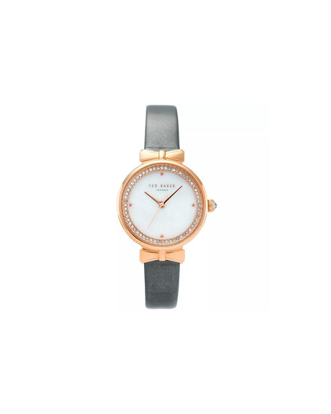 Rose Gold Analog Fashion Watch with Rhine Stone Facing One Size Women Tristar Online