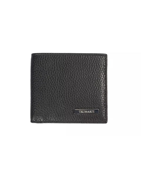 Embossed Leather Mens Wallet with Book Opening One Size Men Tristar Online