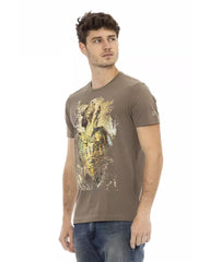 Short Sleeve T-shirt with Front Print - 3XL Tristar Online