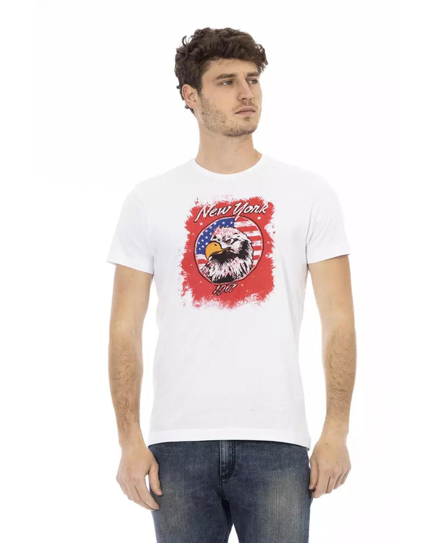 Short Sleeve T-shirt with Front Print - M Tristar Online