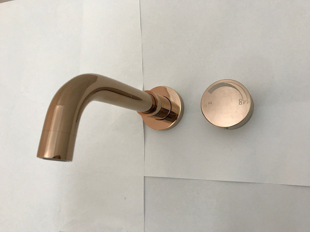 2020 shower Bath Burnished rose gold Gold Progressive Brass wall mixer tap faucet Tristar Online
