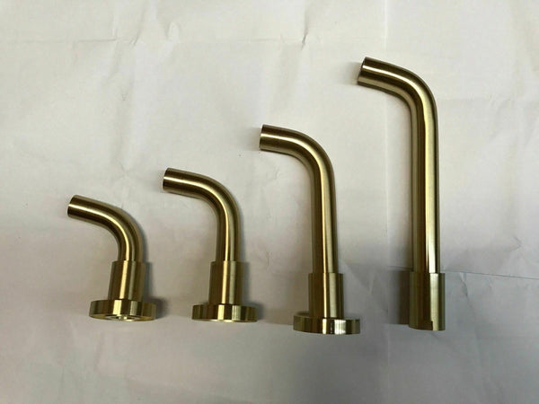 2021 New Burnished Gold Brushed Brass mixer WaterMark WELS round taps wall faucet basin Tristar Online