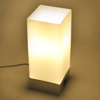 Jessica Rectangle Touch Lamp with USB Port Tristar Online