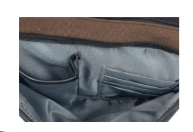 FIB Byron East West Sling Shoulder Bag Travel Adjustable Strap - Brown Tristar Online