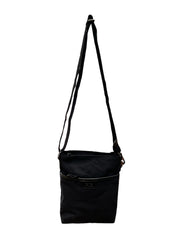 FIB Byron Cotton Canvas Sling Bag Shoulder Travel - Black Tristar Online