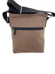 FIB Byron Canvas Sling Bag Shoulder Travel - Brown Tristar Online
