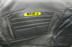 FIB Crossbody Shoulder Bag RFID Blocking Travel Wallet Strap - Black Tristar Online