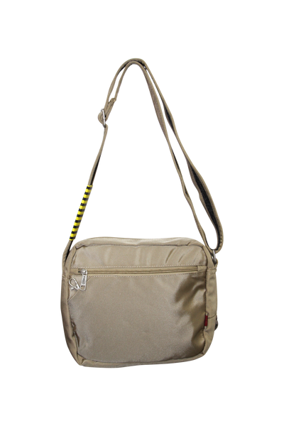 FIB Mens Crossbody Shoulder Bag Travel Satchel Adjustable Strap - Sand Tristar Online