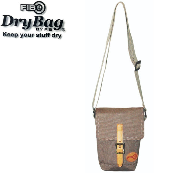FIB Water Resistant Small Shoulder Canvas Bag w Adjustable Shoulder Strap - Sand Tristar Online