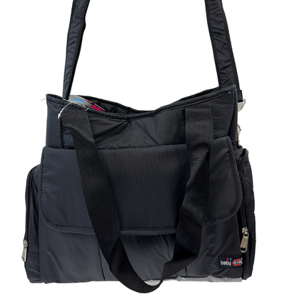 FIB Baby Nappy Bag Diaper Maternity Milk Mummy Changing Travel Tote - Black Tristar Online