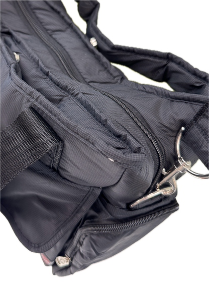 FIB Baby Nappy Bag Diaper Maternity Milk Mummy Changing Travel Tote - Black Tristar Online