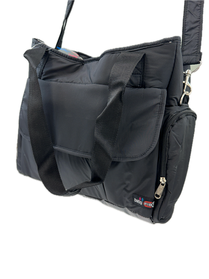 FIB Baby Nappy Bag Diaper Maternity Milk Mummy Changing Travel Tote - Black Tristar Online