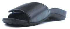 Axign Orthotic Slides Slip On Thongs Slippers Flip Flops - Black - EUR 38 (Mens UK5/Ladies US7) Tristar Online