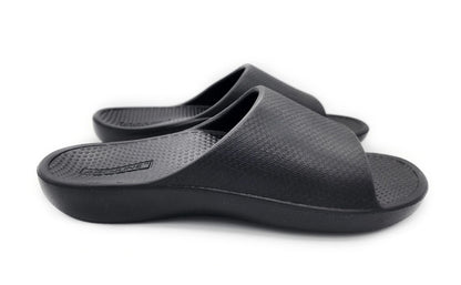 Archline Rebound Orthotic Slides Flip Flop Thongs Slip On Arch Support - Black - Euro 36 Tristar Online