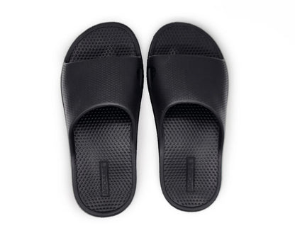 Archline Rebound Orthotic Slides Flip Flop Thongs Slip On Arch Support - Black - Euro 36 Tristar Online