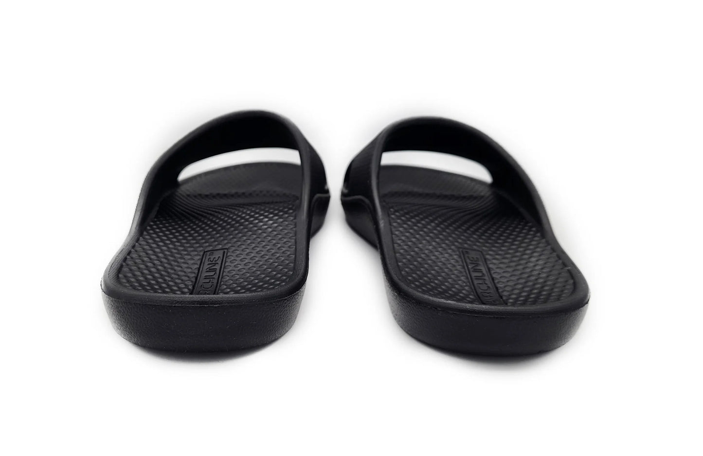 Archline Rebound Orthotic Slides Flip Flop Thongs Slip On Arch Support - Black - Euro 36 Tristar Online