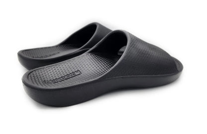 Archline Rebound Orthotic Slides Flip Flop Thongs Slip On Arch Support - Black - Euro 36 Tristar Online