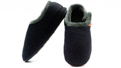 ARCHLINE Orthotic Slippers CLOSED Arch Scuffs Orthopedic Moccasins Shoes - Charcoal Marle - EUR 35 Tristar Online