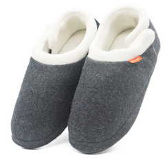 ARCHLINE Orthotic Slippers CLOSED Arch Scuffs Orthopedic Moccasins Shoes - Grey Marle - EUR 40 Tristar Online