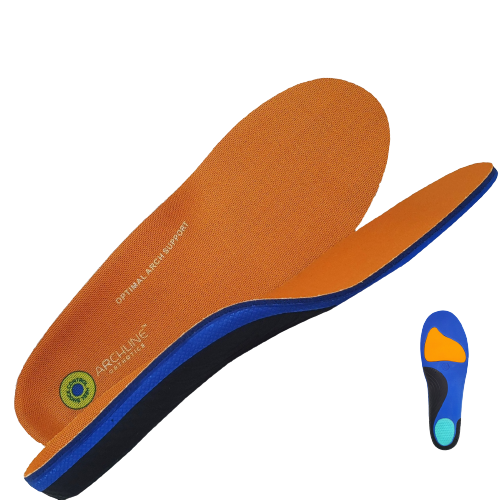 Archline Active Orthotics Full Length Arch Support Pain Relief Insoles - For Work - L (EU 43-44) Tristar Online