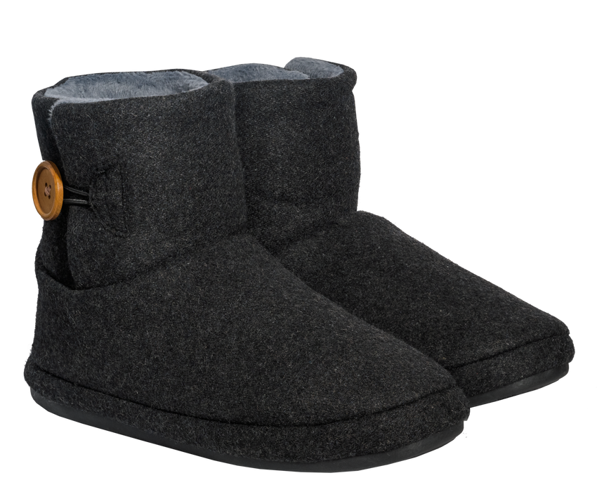 Archline Orthotic UGG Boots Slippers Arch Support Warm Orthopedic Shoes - Charcoal - EUR 41 (Women's US 10/Men's US 8) Tristar Online
