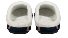 ARCHLINE Orthotic Slippers Slip On Scuffs Pain Relief Moccasins - Navy with Hearts - EUR 37 (Womens US 6) Tristar Online