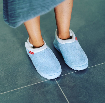 ARCHLINE Orthotic Slippers Closed Scuffs Pain Relief Moccasins - Sky Blue - EUR 43 Tristar Online